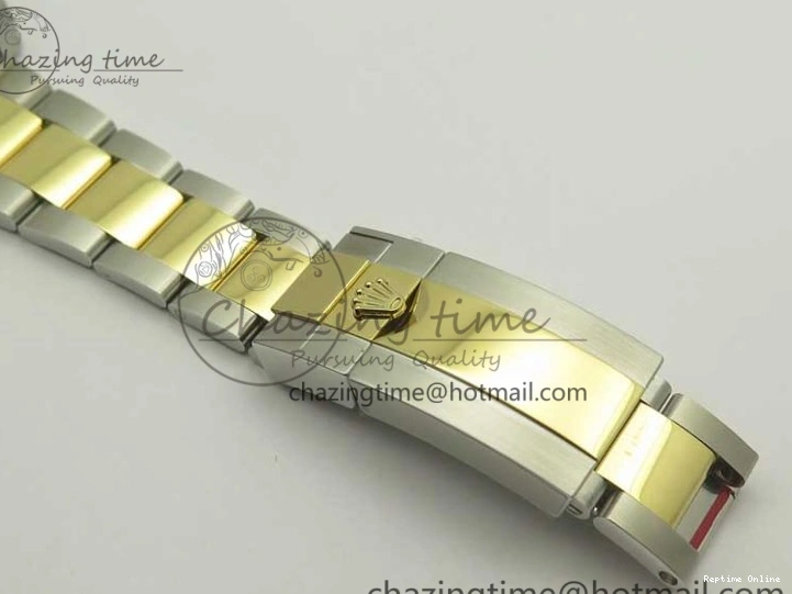 0504 GMT Master II 116713 GMF 904L Steel Edition Green Dial on SS YG Bracelet A Lightweight 3386